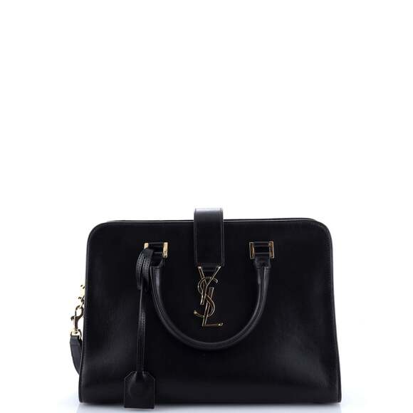 Saint Laurent Cabas Leather Small #176865S12B - Picture 1 of 9